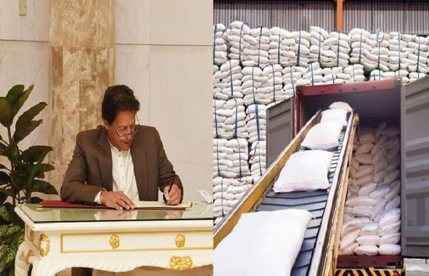Prime Minister Imran Khan approved a summary to ban sugar exports