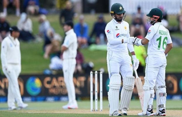 Pakistan out for 239 after Faheem, Rizwan frustrate New Zealand attack
