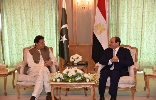 Pm Imran, Egyptian President discuss issues of mutual interest