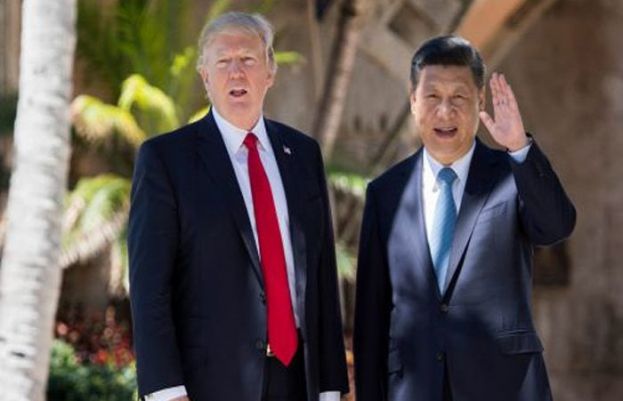 US President Donald Trump and his Chinese counterpart Xi Jinping,