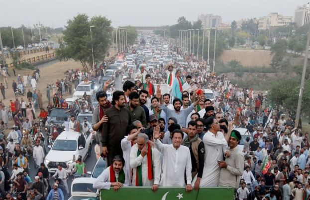 PTI's long march