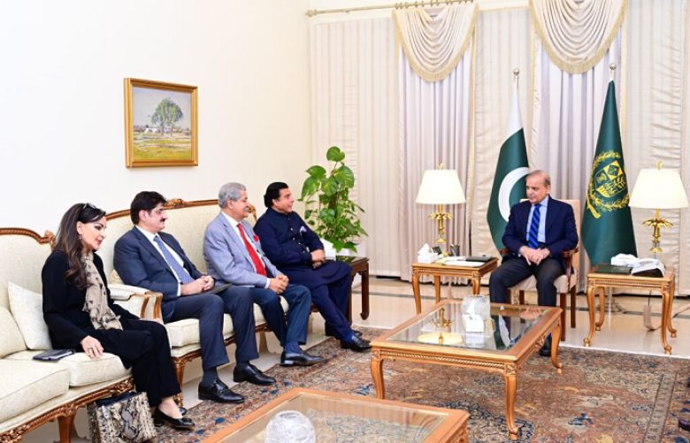 A delegation of Pakistan People’s Party called on Prime Minister Shehbaz Sharif