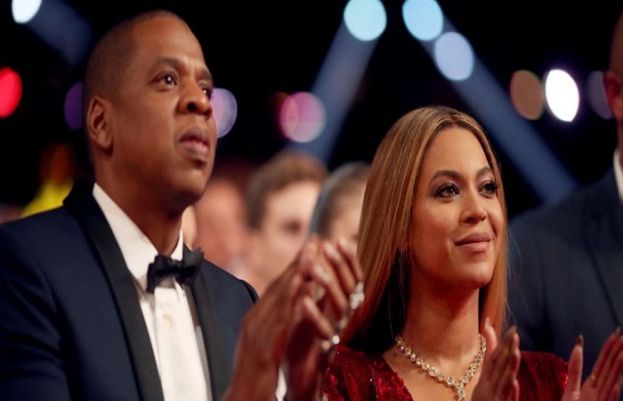 Music superstars Beyonce and Jay-Z