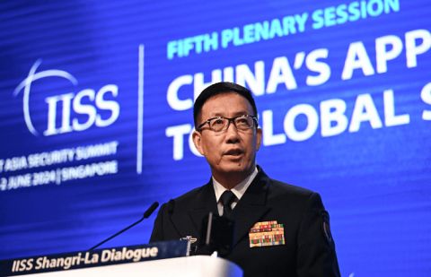 Chinese Defense Minister Dong Jun
