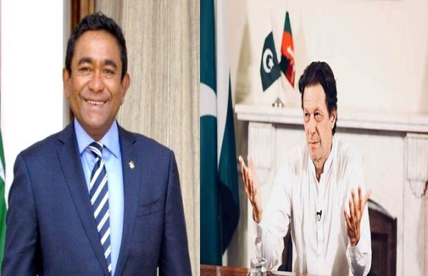 Maldivian President felicitates Imran Khan on his victory