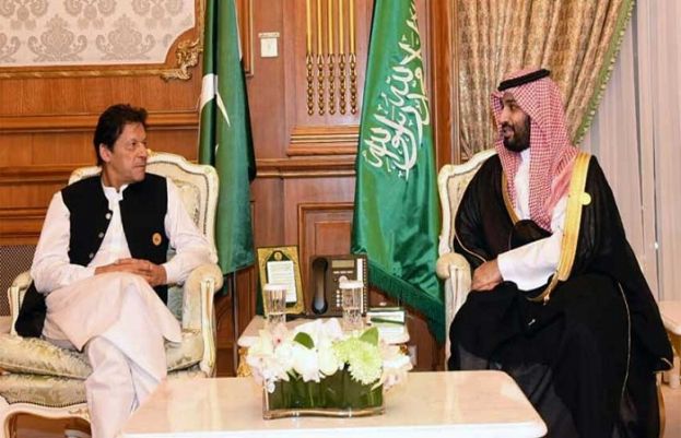 Prime Minister Imran Khan met with Saudi Crown Prince Muhammad Bin Salman