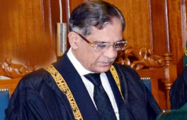 Chief Justice of Pakistan Justice Mian Saqib Nisar 