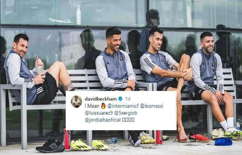 David Beckham shares iconic picture of Barcelona squad reunion – SUCH TV