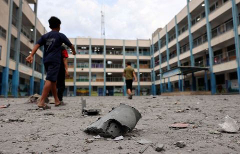Israeli airstrike on UN school massacres dozens including children