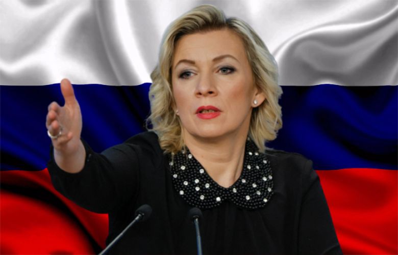 Russian Foreign Ministry spokeswoman Maria Zakharova.