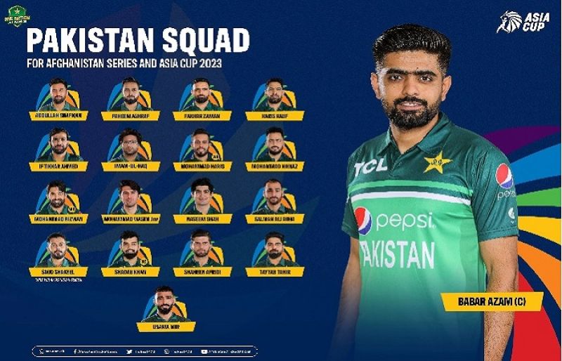Pakistan Announce Squad For Asia Cup Afghanistan Series Such Tv 5594