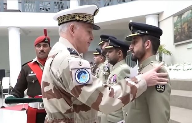 France confers medals on Pakistan Army pilots who rescued climber from Nanga Parbat