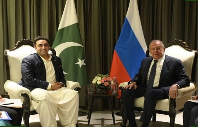  بلاول بھٹو کی بھارت میں روسی وزیر خارجہ سے ملاقات