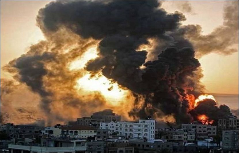 اسرائیل کی غزہ میں وحشیانہ بمباری جاری، مزید 103 فلسطینی شہید